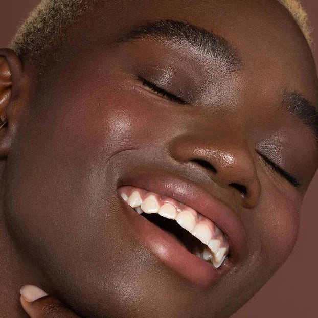 ILIA Color Haze on lips and cheeks