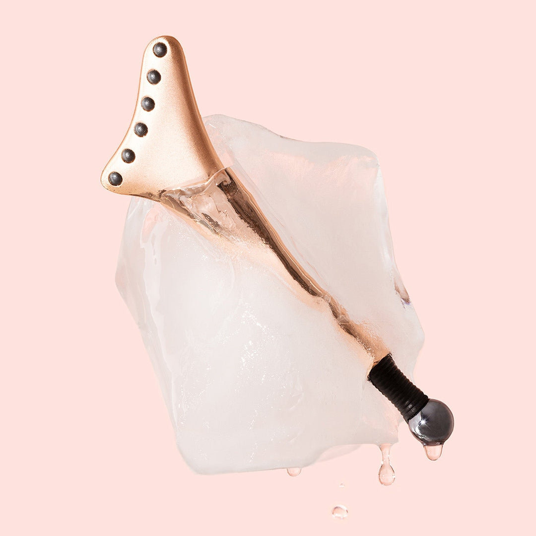 CRYO-TECH FACIAL TOOL Powered by Terahertz - ODACITÉ Gesichtsmassage Stein North Glow