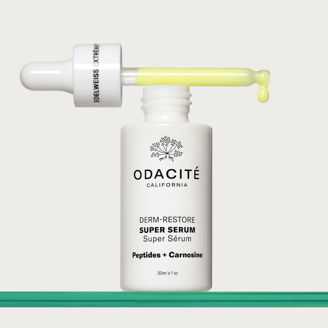 DERM-RESTORE Super Serum Edelweiss Extrême® Peptides + Carnosine - ODACITÉ North Glow