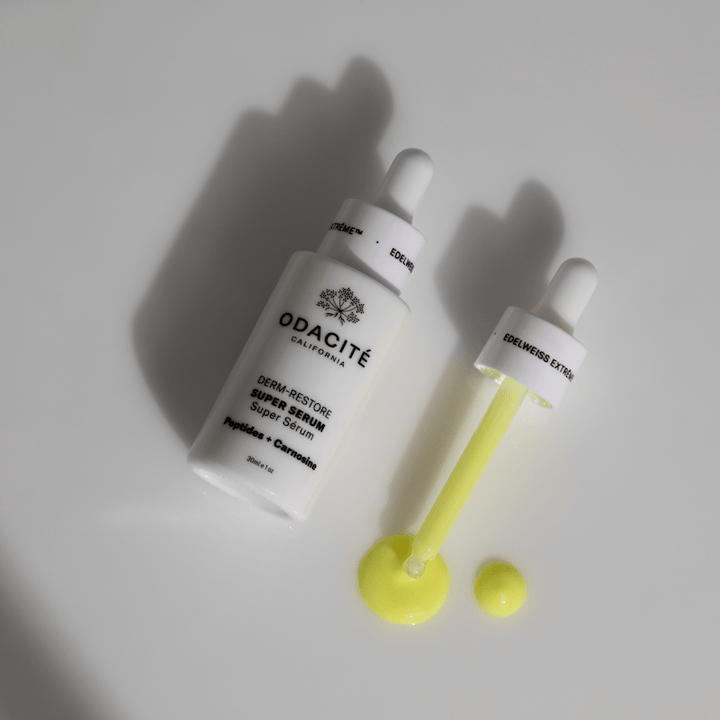DERM-RESTORE Super Serum Edelweiss Extrême® Peptides + Carnosine - ODACITÉ