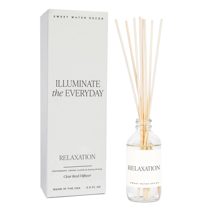 Sweet Water Decor Relaxation Diffuser with packaging