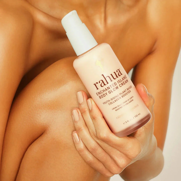 Rahua body glow cream for women's bodies
