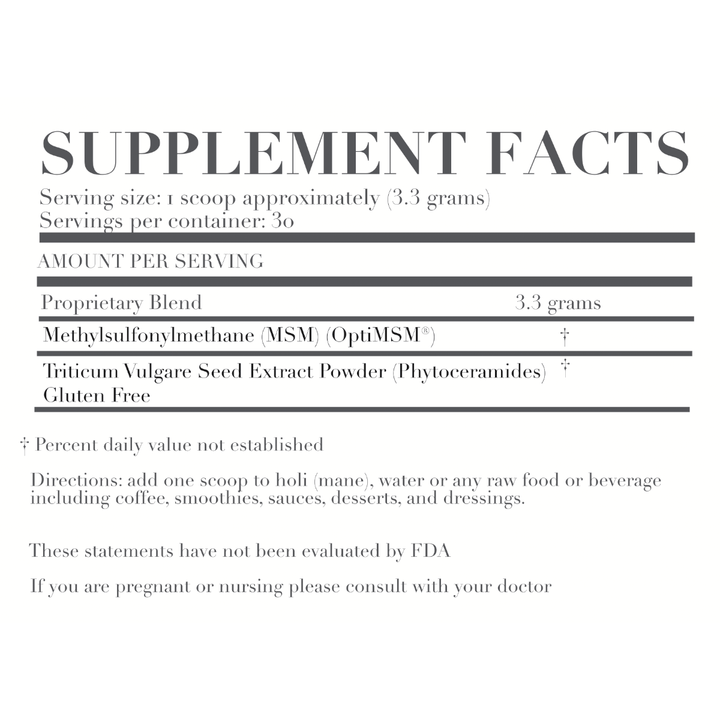 holi (radiance) - vegan food supplement for skin and hair