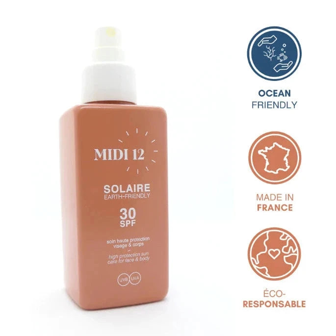 Huile Solaire 30SPF | MIDI12 - Dry oil SPF 30