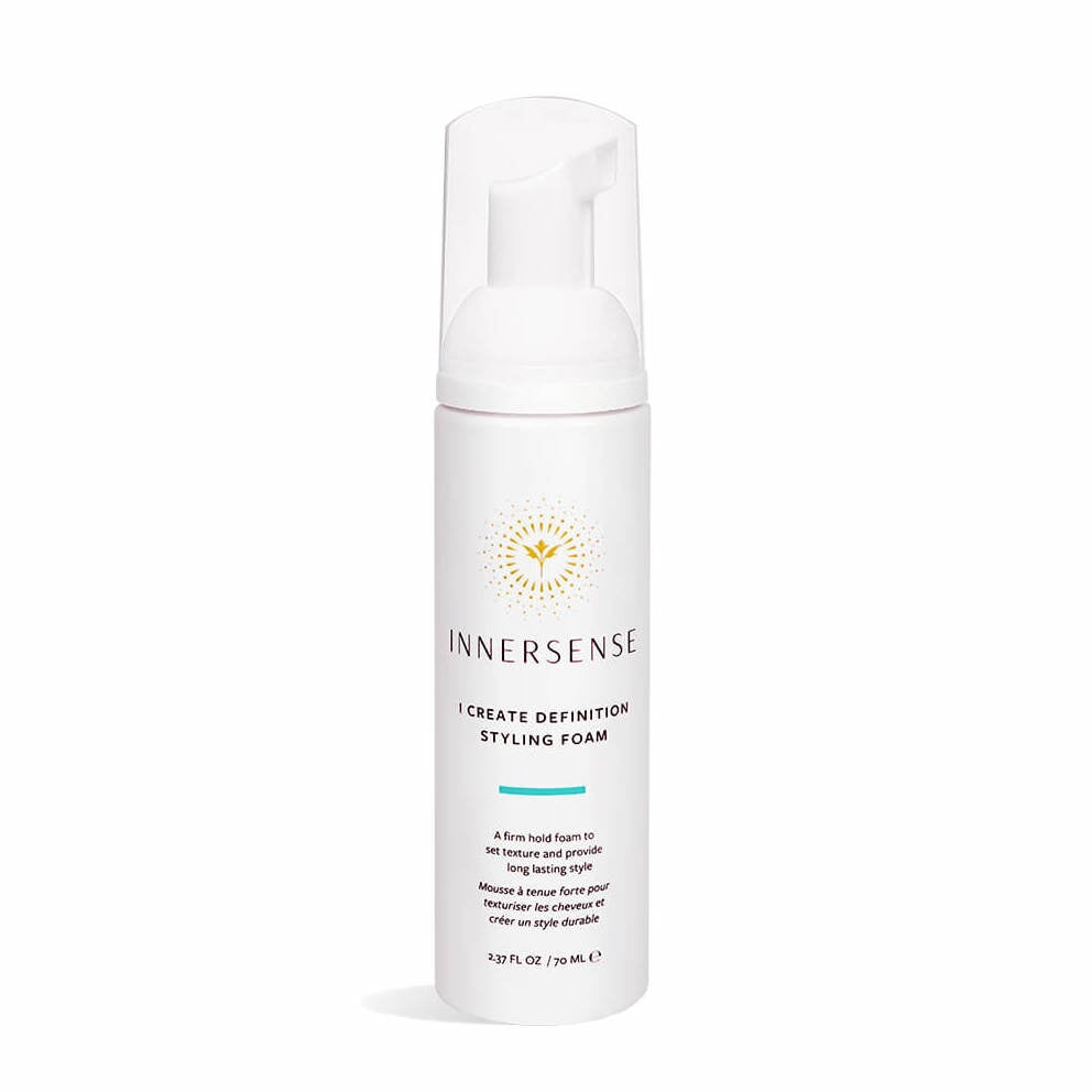 INNERSENSE I Create Definition pump bottle against a white background. North Glow