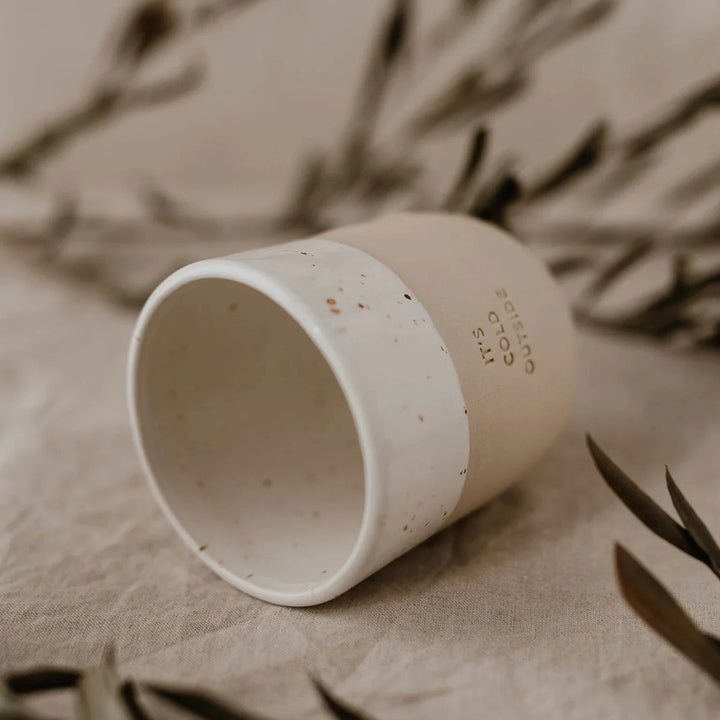 Kaffeebecher IT'S COLD OUTSIDE - Eulenschnitt