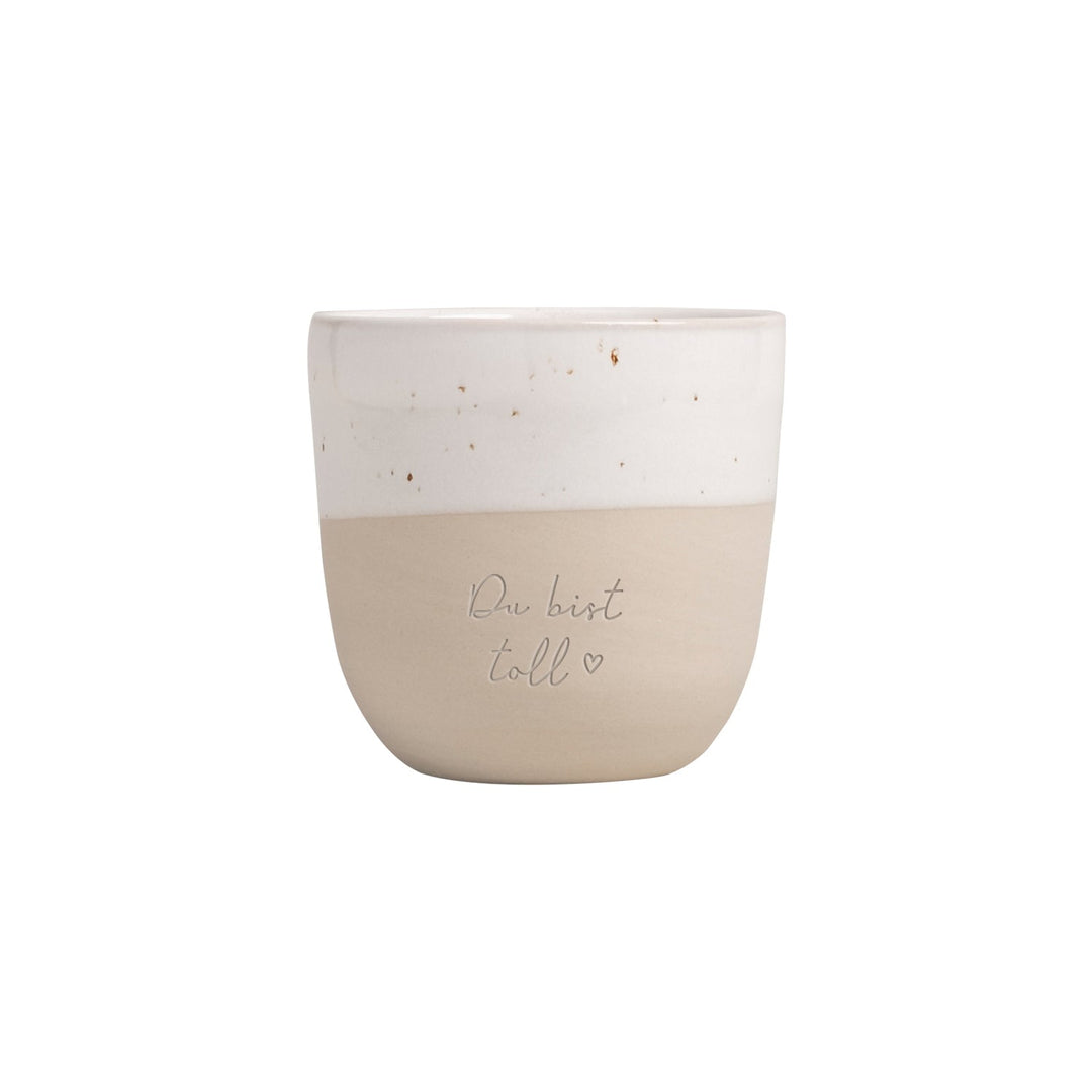 Kleiner Becher DU BIST TOLL - Eulenschnitt (Limited Edition) North Glow