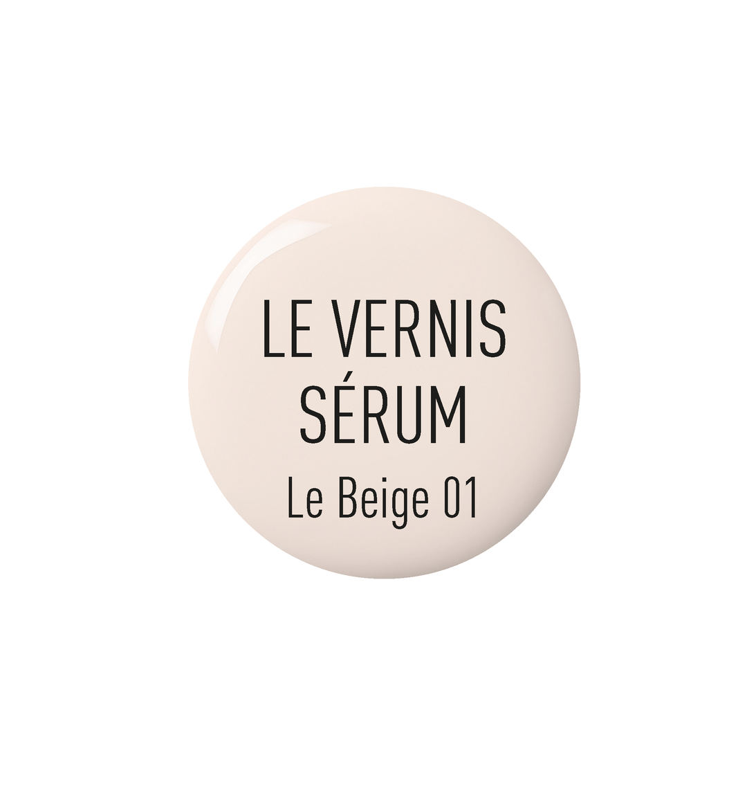 LE VERNIS SÈRUM Le Beige 01 | KURE BAZAAR - Serum-Nagellack North Glow
