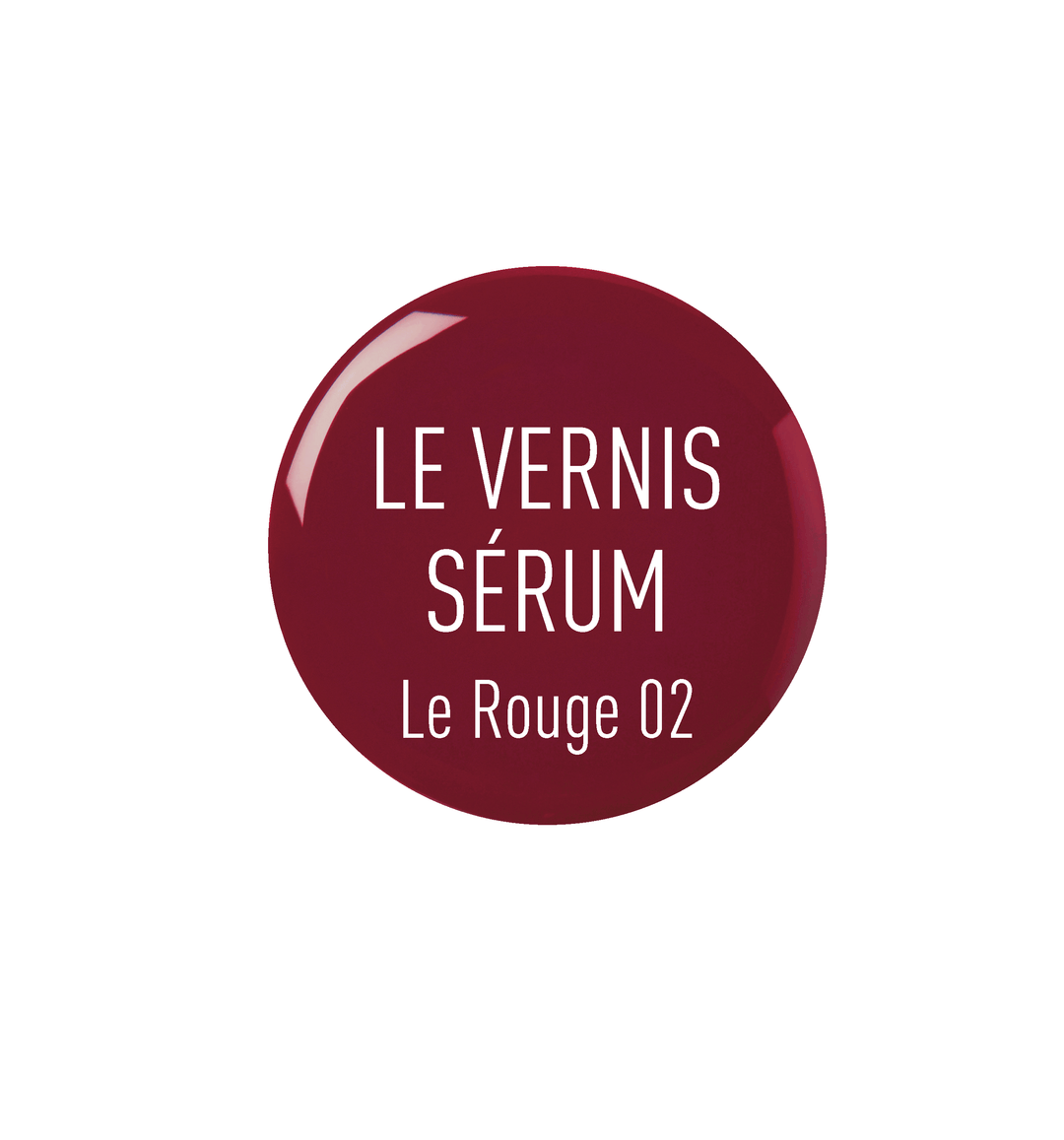 LE VERNIS SÈRUM Le Rouge 02 | KURE BAZAAR - Serum-Nagellack North Glow