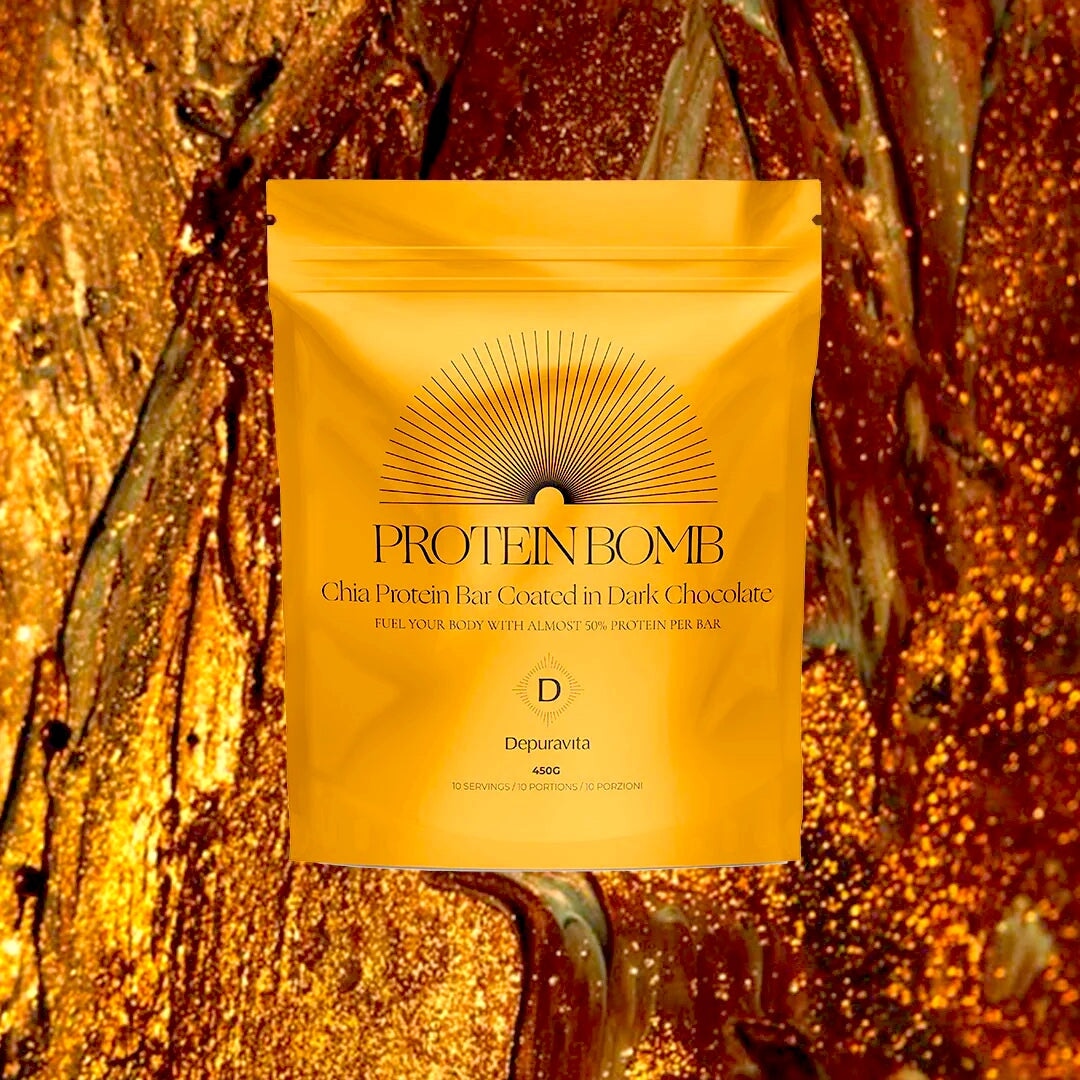 Protein Bomb - 5 Proteinriegel - depuravita North Glow