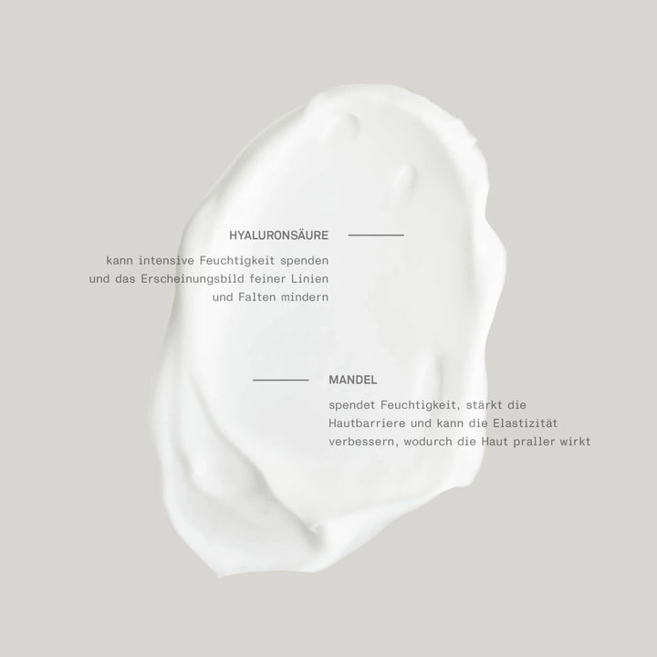 Leichte, schnell einziehende Textur der Pure Hydrating Body Lotion von Team Dr Joseph – ideal für empfindliche Haut