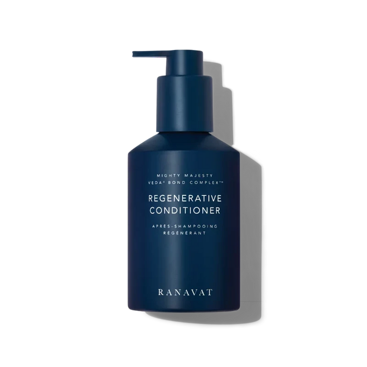 Ranavat Regenerative Conditioner blue bottle against white background