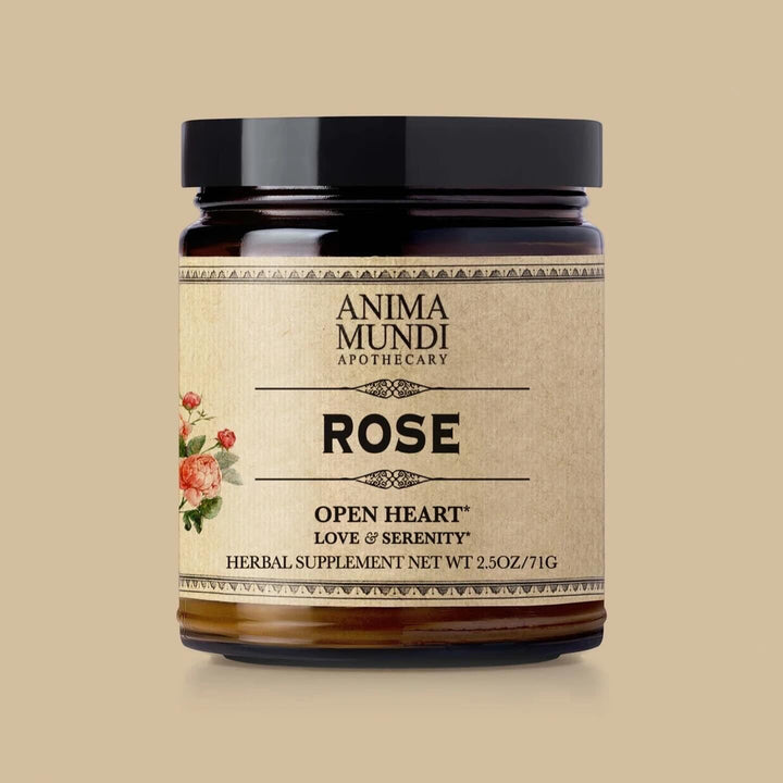 ROSE - Open Heart Pulver aus Rosenblüten von ANIMA MUNDI