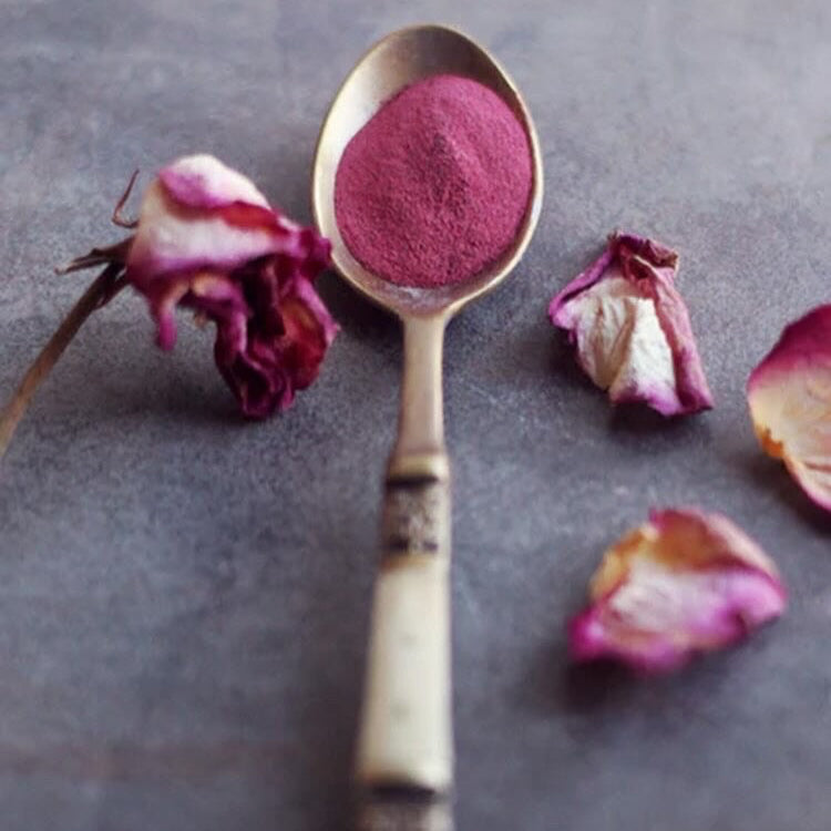 ROSE - Open Heart Pulver aus Rosenblüten von ANIMA MUNDI North Glow