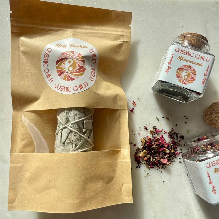 Sage Smudge Holy Smokes - Cosmic Child - White Sage for the Cleansing Ritual