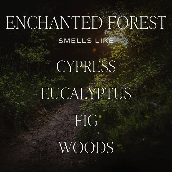 Sojawachskerze ENCHANTED FOREST · SWEET WATER DECOR