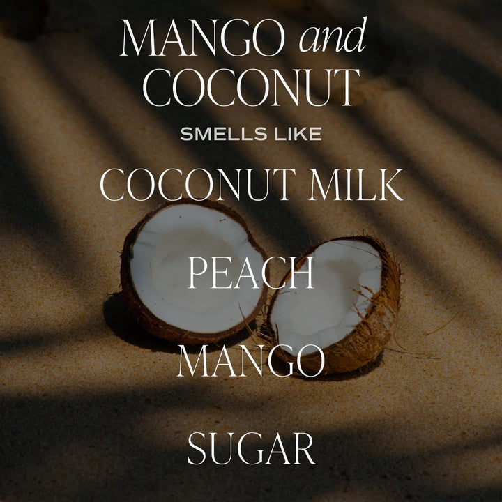 Sojawachskerze "MANGO and COCONUT" | SWEET WATER DECOR