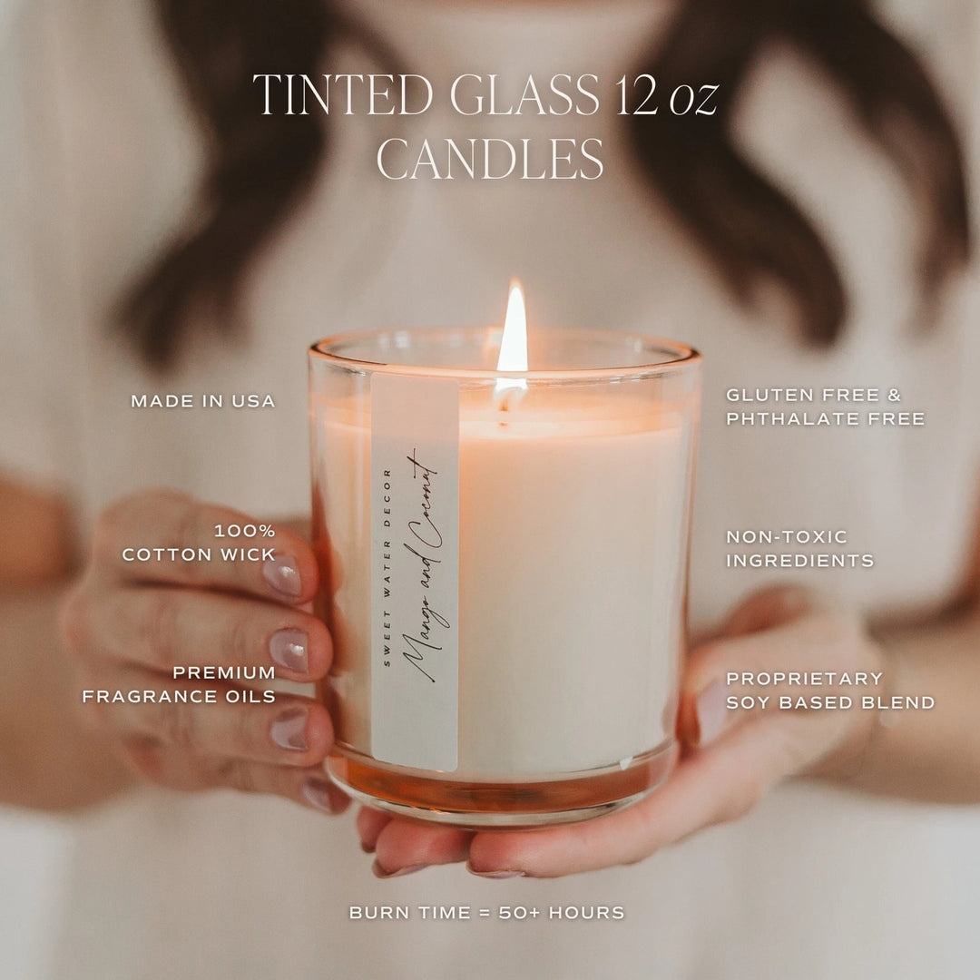 Sojawachskerze "PALO SANTO PATCHOULI" | Duftkerze SWEET WATER DECOR North Glow