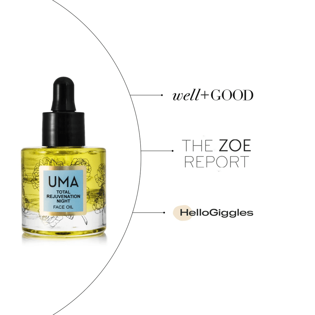 TOTAL REJUNVENATION Night Face Oil - UMA Nachtserum & Gesichtsöl North Glow