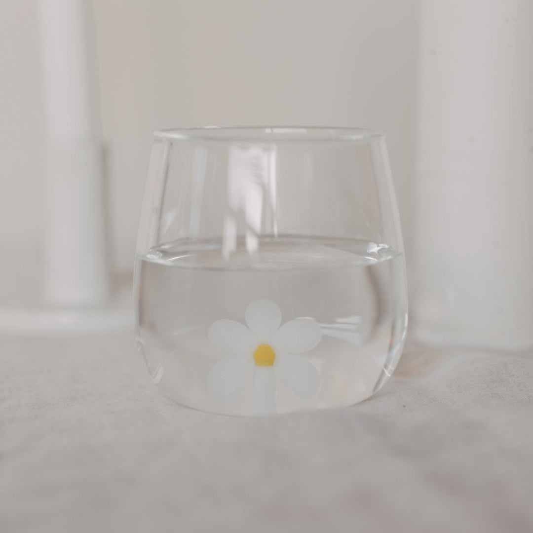Trinkglas DAISY - Eulenschnitt North Glow