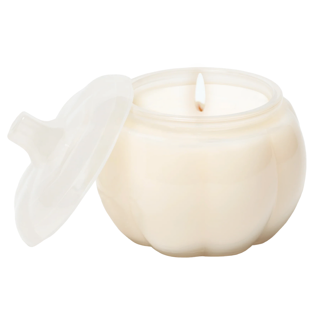 WARM and COZY - Pumpkin Kerze in weiß SWEET WATER DECOR North Glow