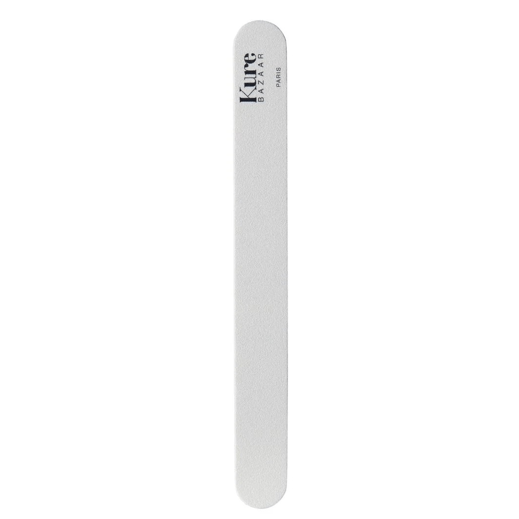Nail file from Kure Bazaar white against a white background.