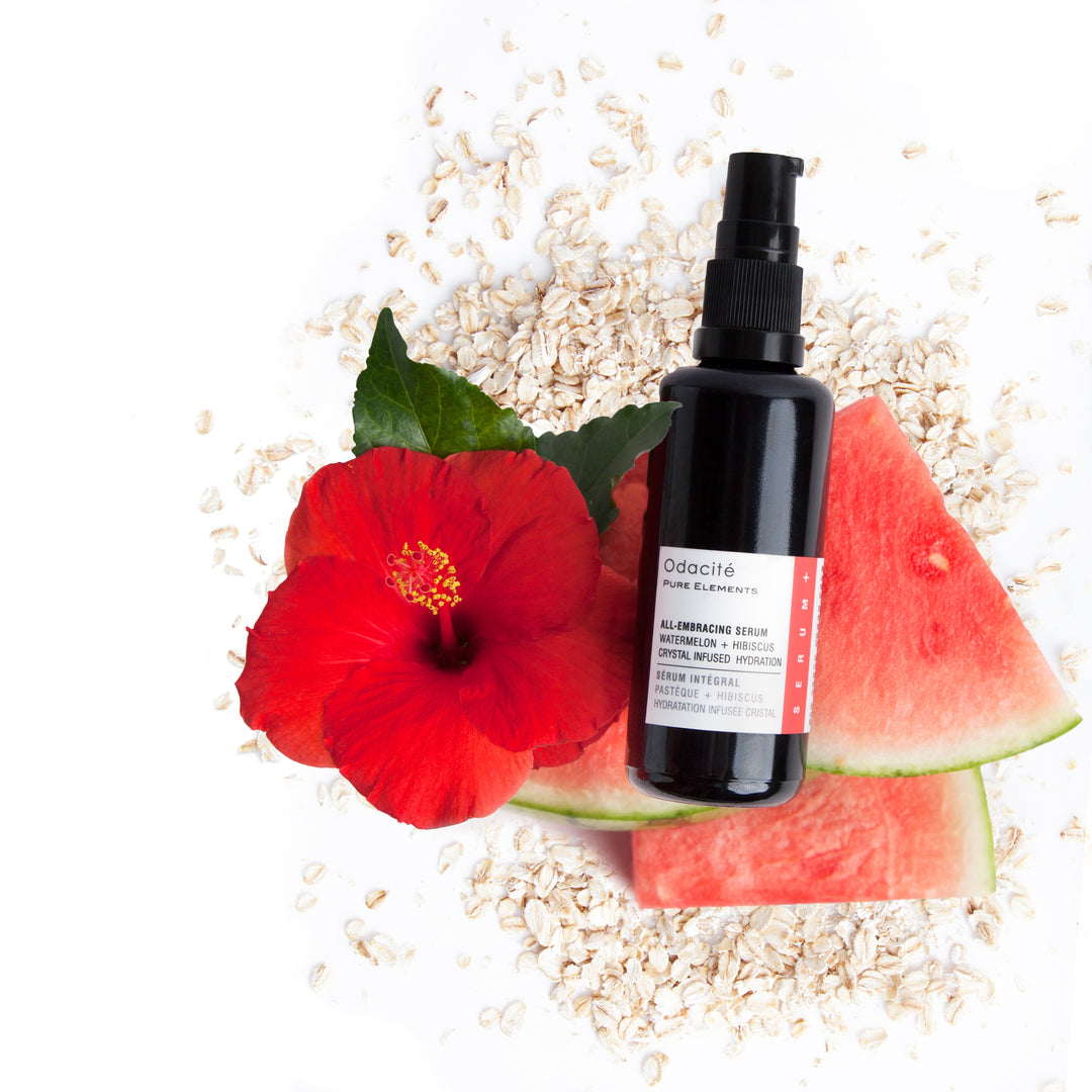 Antiaging, Skincare, Watermelon, Hibiscus, Moisture, Serum, Beauty, Dehydration