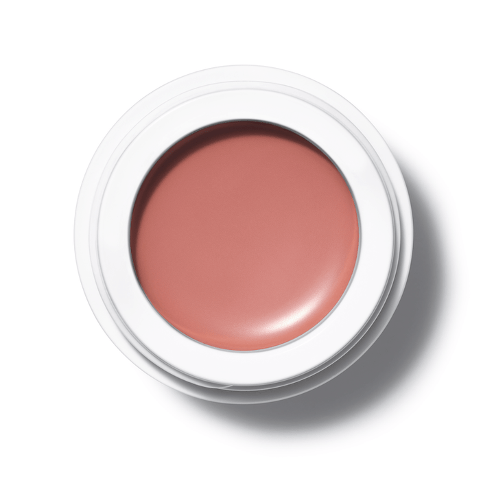 A bird's eye view of the open All Over Color Jar Bisque on a white background.