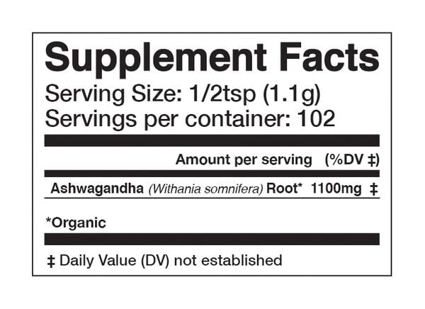 ASHWAGANDHA Nature's Chill Pill - ayurvedischer Ginseng von ANIMA MUNDI North Glow