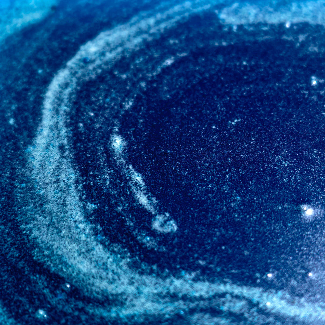 Lilfox Azure blue texture North Glow