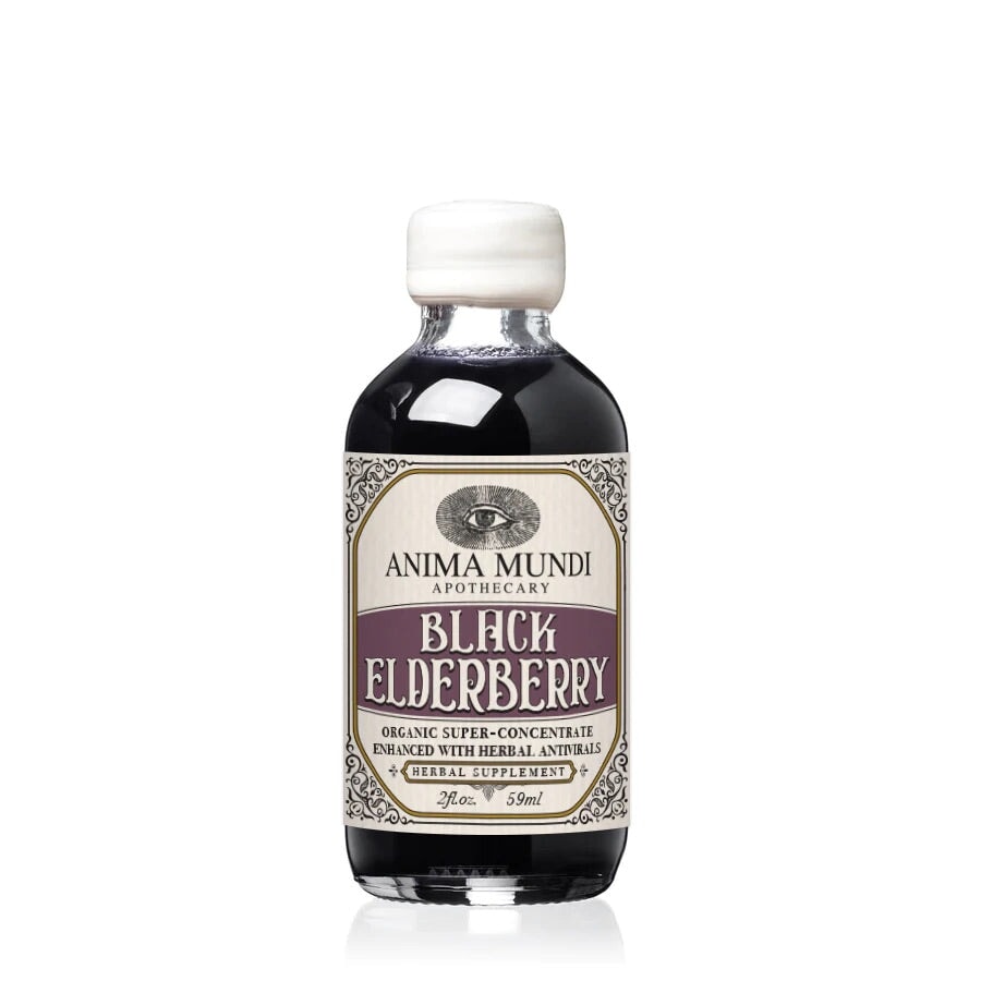 BLACK ELDERBERRY Organic Super Concentrate - Schwarzer Holunderbeerexktrakt von ANIMA MUNDI North Glow