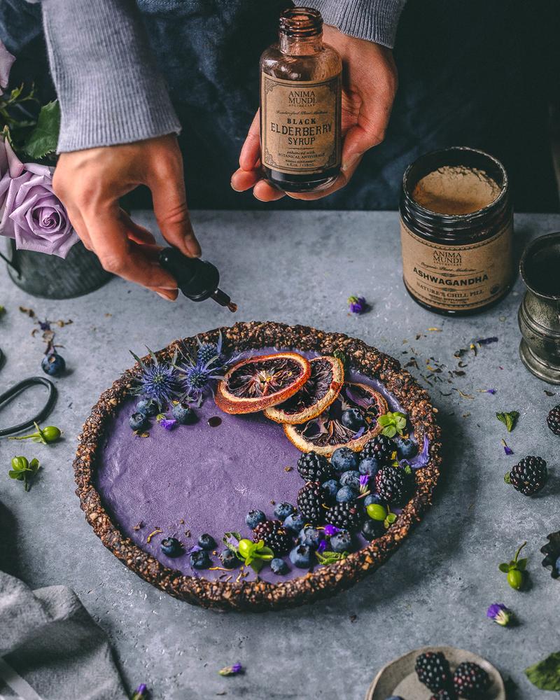 BLACK ELDERBERRY Organic Super Concentrate - Schwarzer Holunderbeerexktrakt von ANIMA MUNDI North Glow
