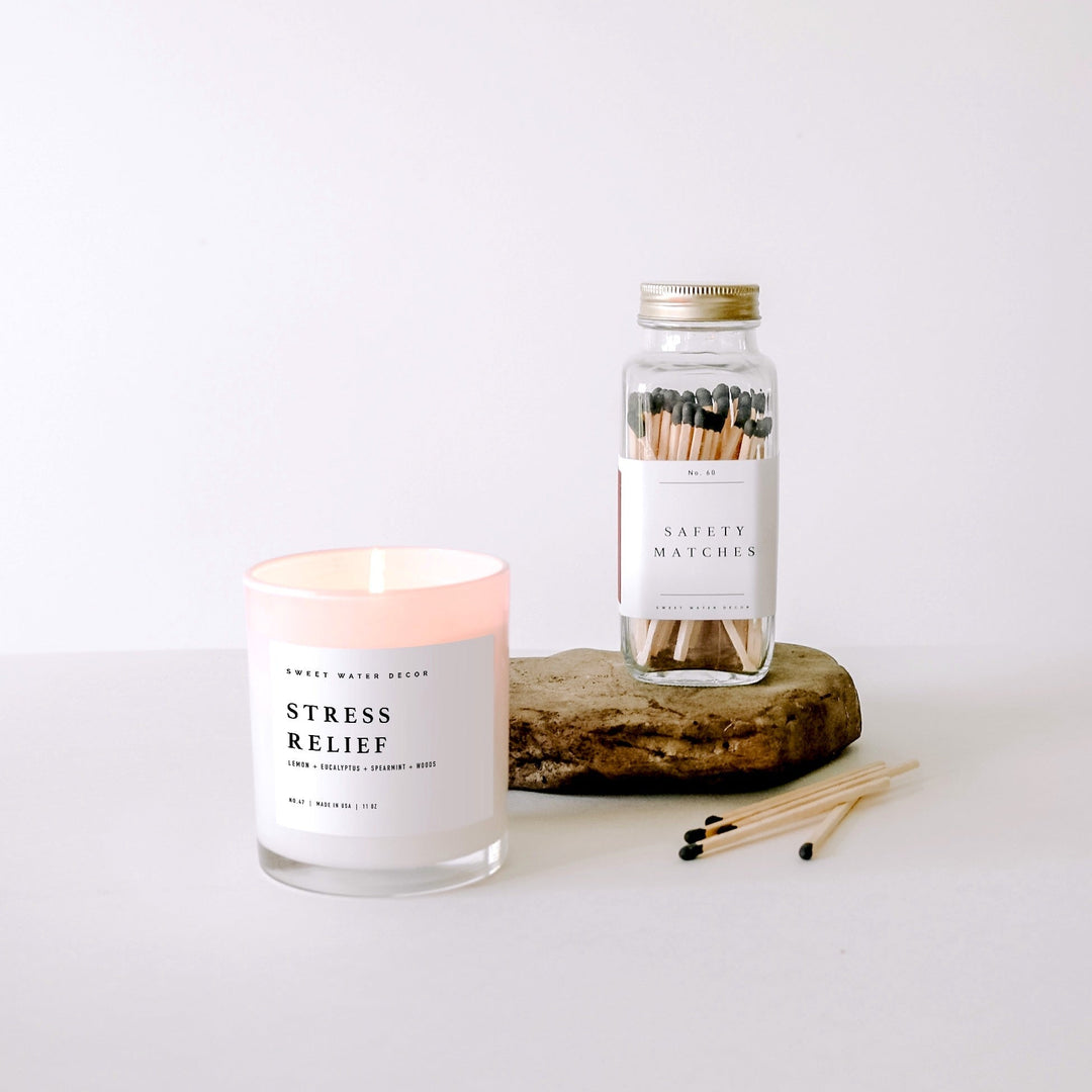Black Safety Matches |  Streichhölzer SWEET WATER DECOR North Glow
