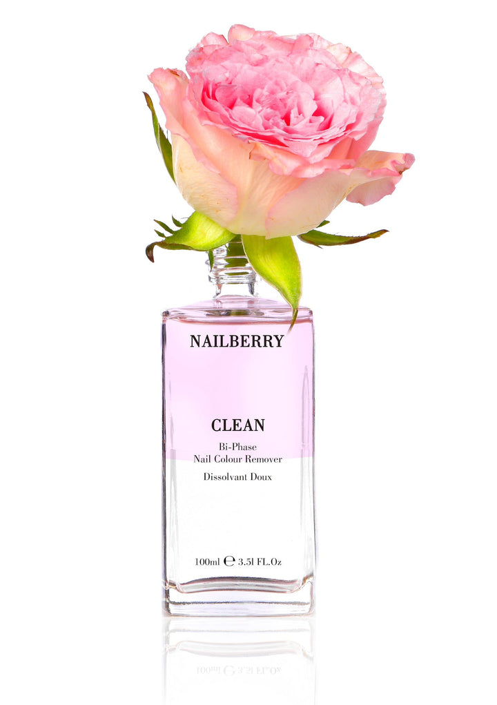 CLEAN - Bi-Phase Nail Colour Remover - Acetonfreier Nagellackentferner NAILBERRY