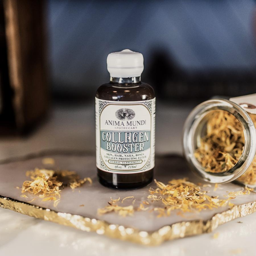 COLLAGEN BOOSTER Elixir - Haut, Haare, Nägel und Knochen von ANIMA MUNDI North Glow