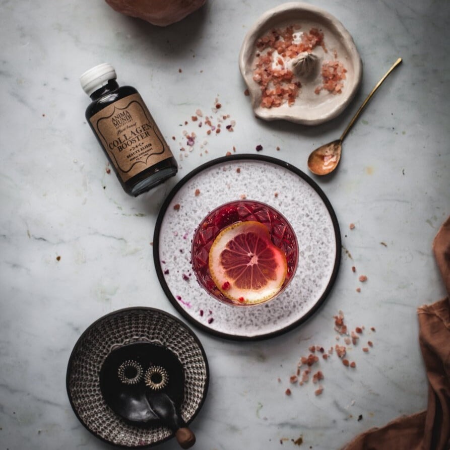 COLLAGEN BOOSTER Elixir - Haut, Haare, Nägel und Knochen von ANIMA MUNDI North Glow