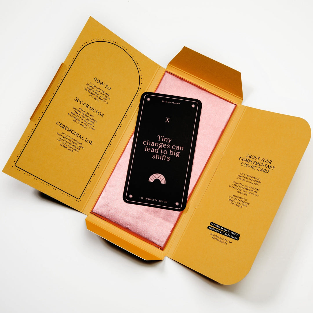 Cosmic Dealer 100% Chocolate Lemon & Ginger: morning cleansing North Glow