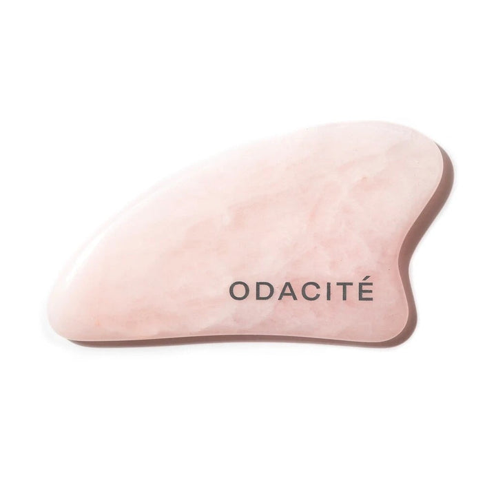 CRYSTAL CONTOUR Rose Quarz Gua Sha - ODACITÉ Pure Elements