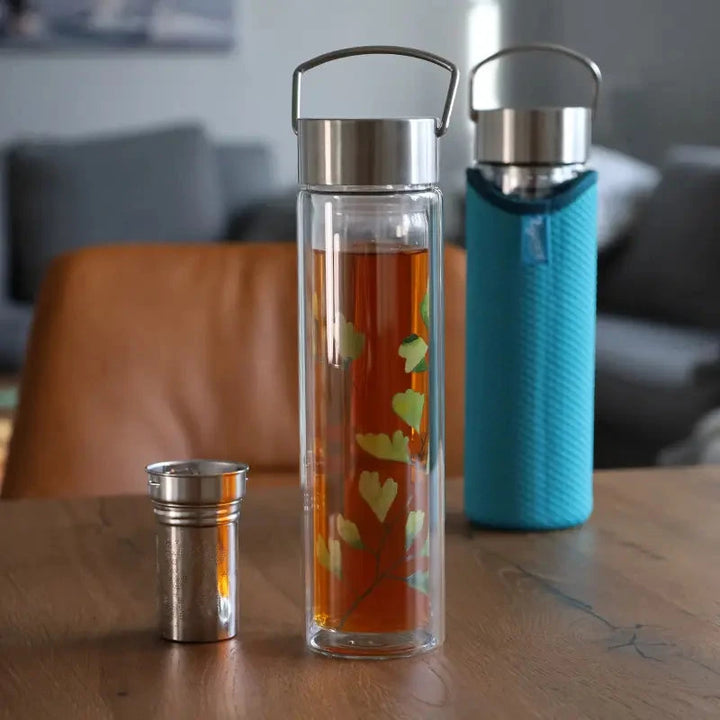 Flowtea "Ginkgo" - Insulating glass bottle
