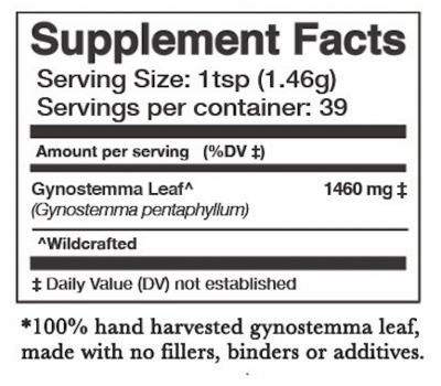 GYNOSTEMMA Whole Leaf - Tee von ANIMA MUNDI