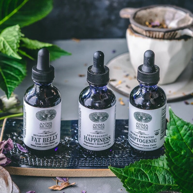 HAPPINESS Dopamine & Stress Relief - entspannende Kräutermischung von ANIMA MUNDI North Glow