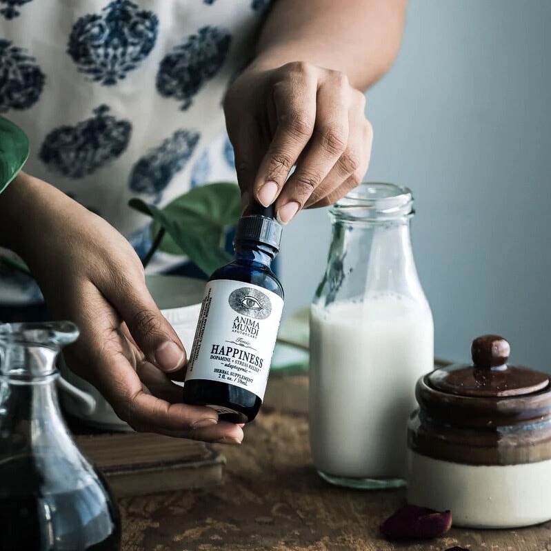 HAPPINESS Dopamine & Stress Relief - entspannende Kräutermischung von ANIMA MUNDI North Glow