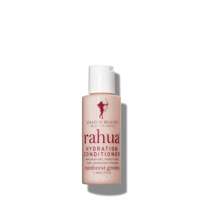Rahua Hydration Conditioner travel size bottle.