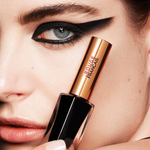 Le Noir CÉPHÉE No 510 (flüssiger Eyeliner, schwarz) - Le Rouge Francais North Glow