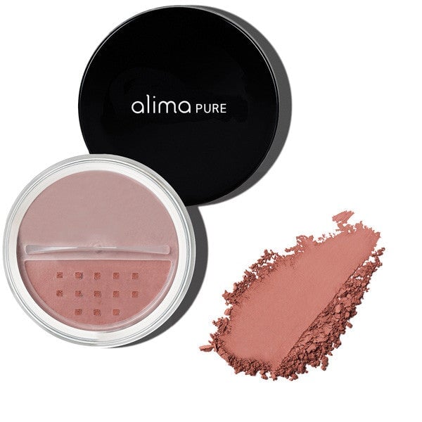 Loose Mineral Blush - blush/blush of mineral powder in 10 shades North Glow