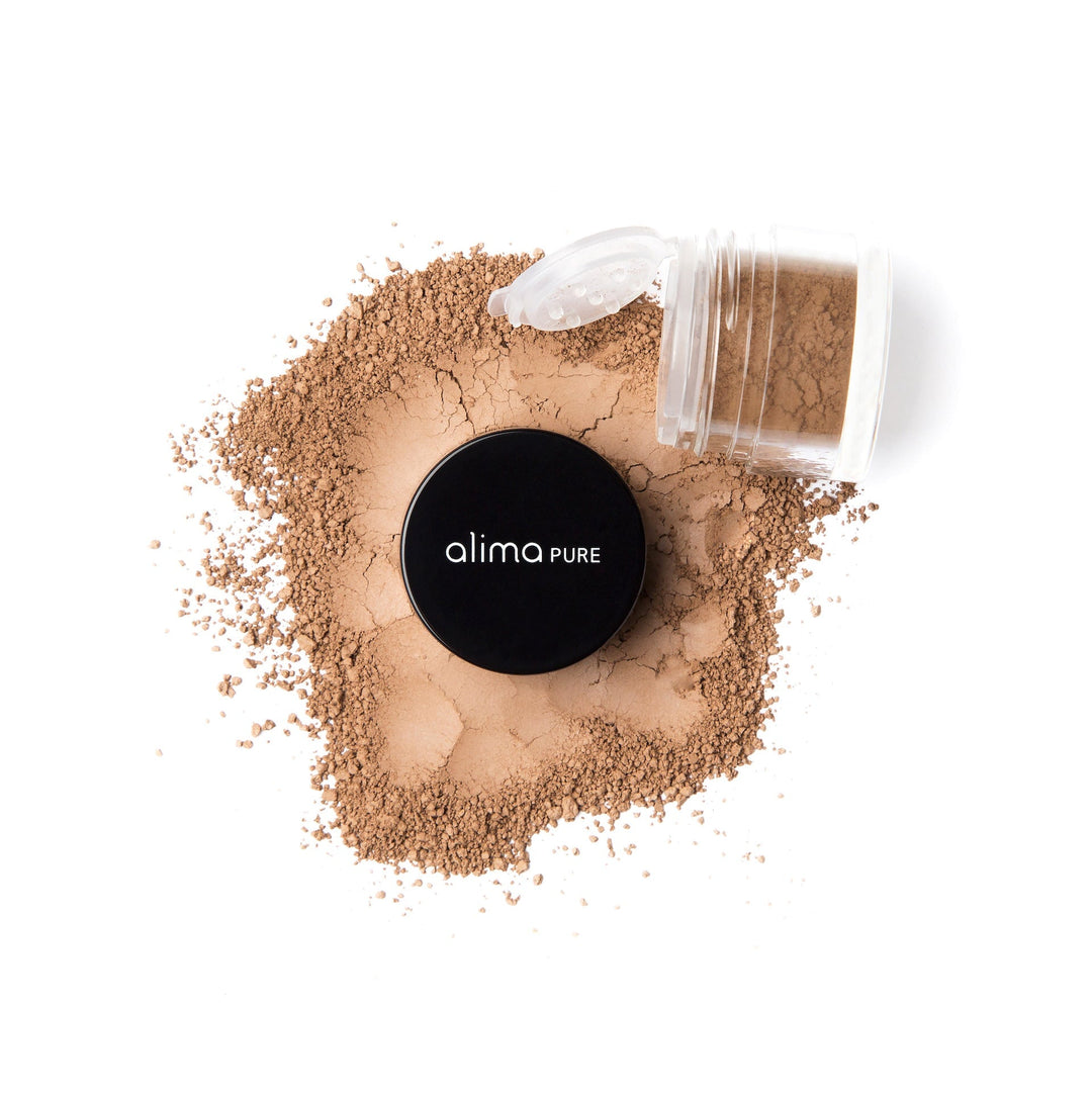 Loose Mineral Eyeshadow - with metallic, shimmering or matte finish North Glow