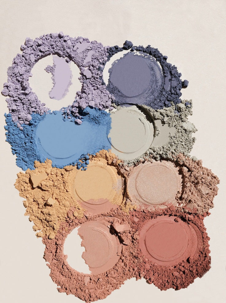 Loose Mineral Eyeshadow - with metallic, shimmering or matte finish North Glow
