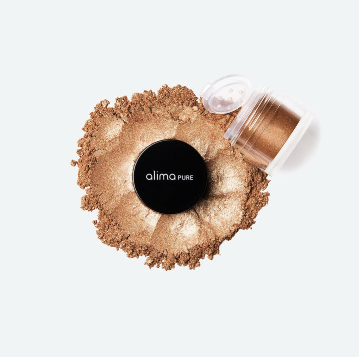 Loose Mineral Eyeshadow - with a metallic, shimmering or matte finish