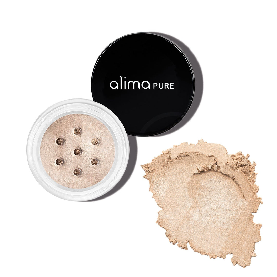 Loose Mineral Eyeshadow - with metallic, shimmering or matte finish North Glow