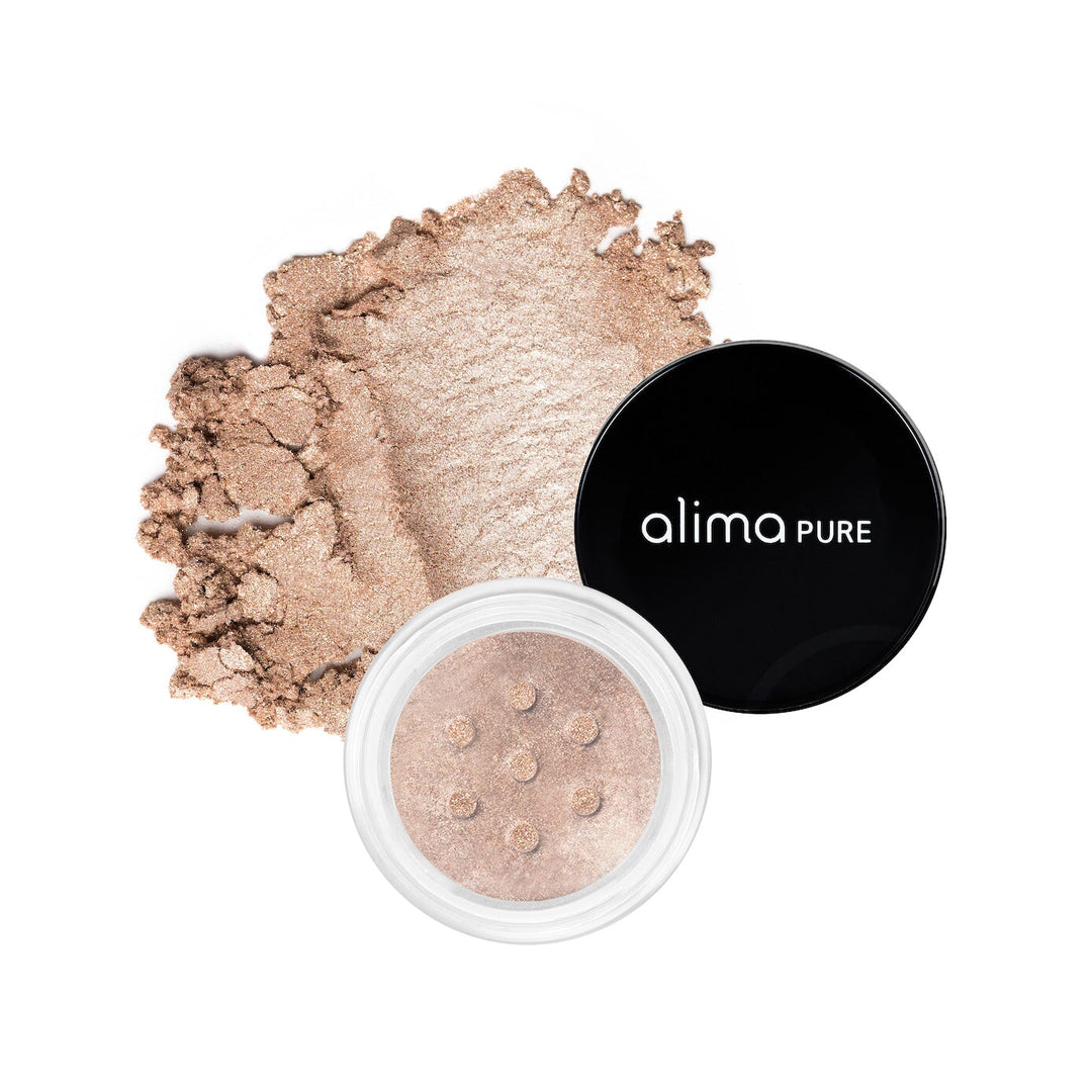 Loose Mineral Eyeshadow - with metallic, shimmering or matte finish North Glow